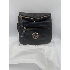 NWT MKF Collection Luciana Crossbody Bag Women's Black Vegan Leather Classic